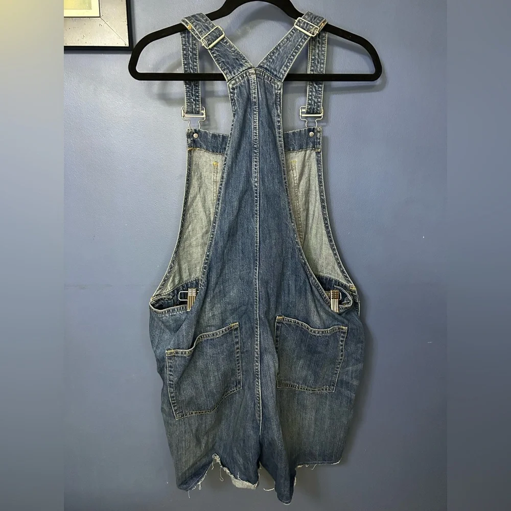 GAP Blue Denim Overalls - Picture 2 of 4